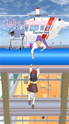 Doctor Help Dangerous Patient In School SAKURA #sakuraschoolsimulator #shorts #sakura #ytshorts
