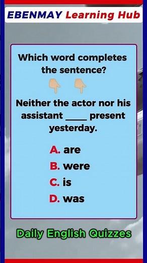 Can You Choose the Correct Verb? 🔥 | Grammar Challenge