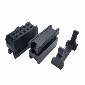 [Hot Item] 2.54mm Pitch 10 Position Straight Gold Header Ribbon Cable IDC