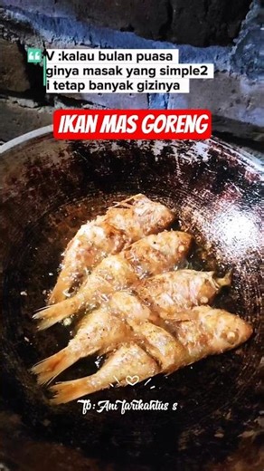goreng ikan mas enak gurih #viralvideo #masakancepat #masaklagi #ikanemas #gorengikan