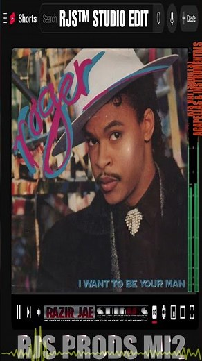 🎹 Roger Troutman & ZAPP in: "I Want to Be Your Man" (RJS™ STUDIO EDIT) 80s R&B Music #shorts