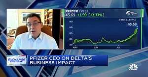 Watch CNBC's full interview with Pfizer CEO Albert Bourla