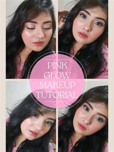 PINK GLOW MAKEUP TUTORIAL PART - 1💖 Pink Soft Glam inspired by the QUEEN herself — Hania Aamir! 💕 This look is *everything*: romantic, fresh, and perfect for weddings, dates, or just feeling like a main character 😌✨ Step by step makeup tutorial ✨️ 💡 Pro tip: Blend your blush into your temples for that *lit-from-within* glow #HaniaAamirMakeup #PinkSoftGlam #DesiMakeup #PakistaniBeauty #MakeupTutorial