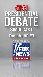 THE BIG NIGHT: The stakes couldn’t be higher – it’s Trump versus Biden tonight at 9 p.m. ET. Don’t miss the CNN Presidential Debate Simulcast on Fox News. Coverage begins at 8 p.m. ET. https://fxn.ws/3zmODg3 | Fox News Politics