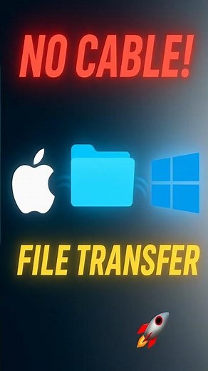How to Transfer Files Without Cable | Super Fast App for Mac & PC ⚡