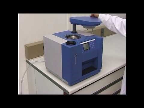 Funcionamento completo da Bomba Calorimétrica IKA C 200