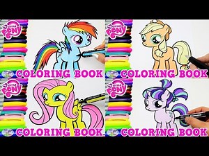 My Little Pony Coloring Book Filly Baby Compilation Episode Surprise Egg and Toy Collector SETC