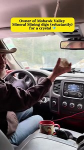 5.2K views · 140 reactions | The owner of Mohawk Valley Mineral Mining digs (reluctantly) for a Herkimer diamond “goonie” crystal. #rockhound #herkimerdiamond #crystals #mining #jackhammer #powertools #upstateny #newyork #crystalsforsale #quartz #minerals | Mohawk Valley Mineral Mining Inc | Facebook
