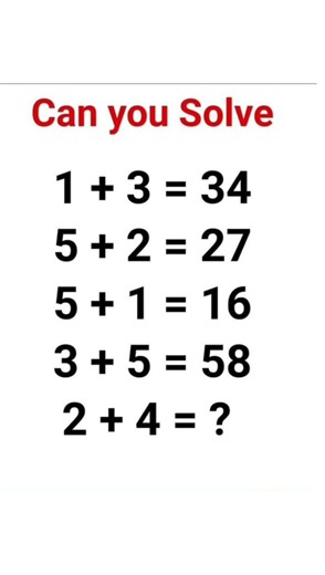 Can you solve