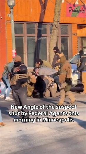 J H on Instagram: "New Angle of the suspect sh0t by Federal Agents in Minneapolis The suspect was transported to the hospital and pronounced dead shortly after arriving The suspect has been identified as Alex Jeffery Pretti "At 9:05 AM CT, as DHS law enforcement officers were conducting a targeted operation in Minneapolis against an illegal alien wanted for violent assault, an individual approached US Border Patrol officers with a 9 mm semi-automatic handgun, seen here. The officers attempted to