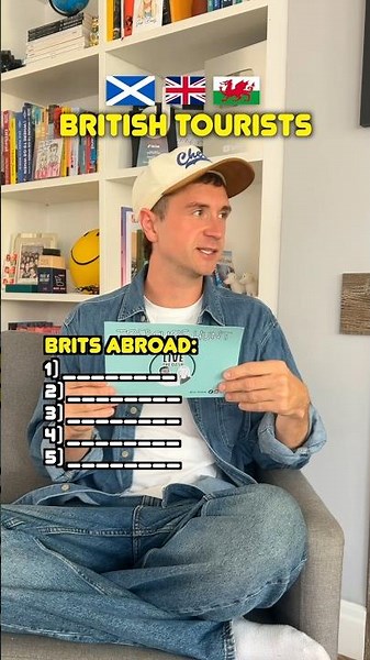 Where do British people Holiday?