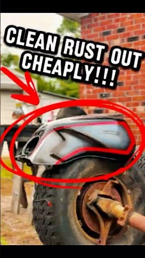How to Cheaply remove RUST from your Gas Tank!!! #motorcycle #automobile #autorepair