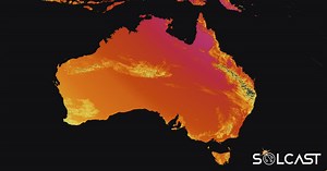 Solar Irradiance Map of Australia | Solcast™