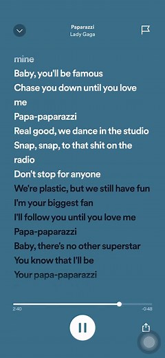 Lady Gaga - Paparazzi 🔥🔥🔥 #ladygaga #paparazzi #song #music #musica #musically #tiktok #tiktokviral #tiktokviralvideo #tiktokviraltrending #tiktokmalaysia #tiktokindonesia #lyricsvideo #lyrics_songs #malaysia #malaysiatiktok #indonesia #indonesiatiktok #fyp #fypシ #fypage #trending #trendingsong