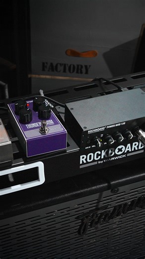 Serious power, straight from your RockBoard ⚡️ The RockBoard® Power MODs 75 & 150 are compact Class D power amps built to drive speaker cabinets directly. Clean output, strong headroom, and low noise make them a perfect fit for modern pedalboard setups and perfect for practice and recording. Featuring a 3 band EQ, they keep your rig simple, efficient, and ready to play. Less gear. More sound. 🎸 #RockBoard #RockBoardByWarwick #PowerMOD #PedalboardGear #GuitarGear | RockBoard by Warwick