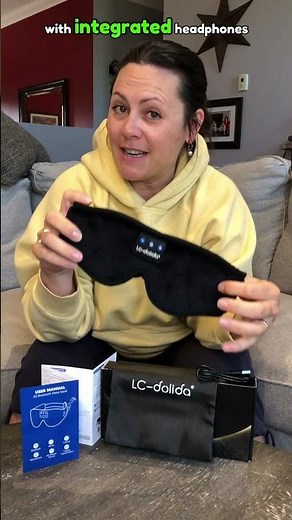 LC-dolida Bluetooth Sleep Mask Review: Relax & Sleep Better #relaxandsleep #SleepGadgets