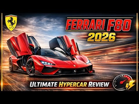 Ferrari F80 Hypercar 2026 Review | The Ultimate Hybrid Supercar Experience