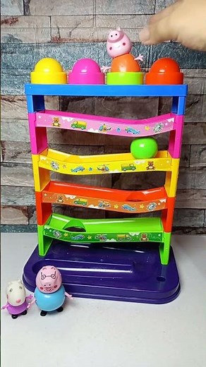 Unique & Fun Peppa pig Ball run fun toy
