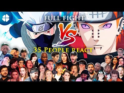 35 People React to Kakashi vs PAIN [Full Fight] Shippuden 159 🇯🇵 [ナルト 疾風伝] [海外の反応]