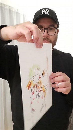 Clown Oil Painting by Artist Jose Trujillo