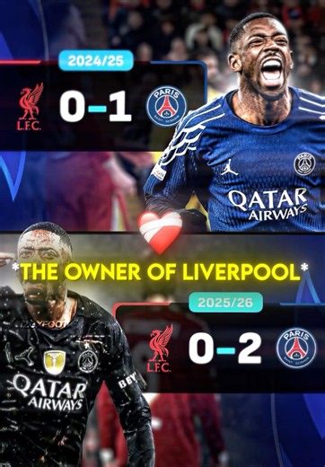 Dembélé cooked Liverpool twice in a row ❤️‍🩹🔥