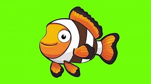 2d Cartoon Fish Swimming Animation Loop Stock Footage Video (100% Royalty-free) 3611995265 | Shutterstock