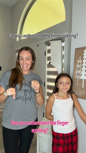 Krystan| American Sign Language Interpreter on Instagram: "👋🏼Can you understand the fingerspelling? 🤟🏼Drop your answer below ⬇️ #learnasl #signlanguage #americansignlanguage #fingerspelling #hardofhearing"