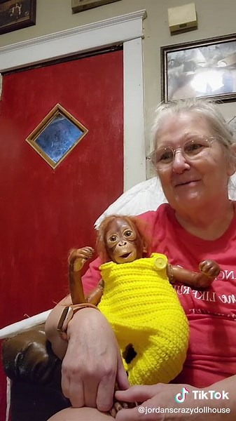 Meet Babu the Ashton Drake Monkey