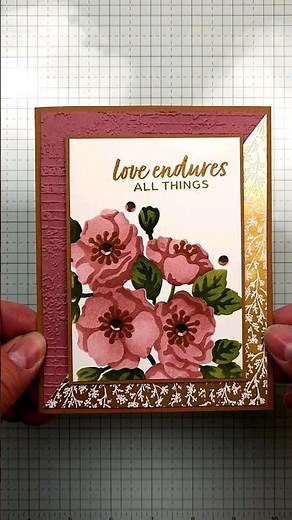 Making Flowers With the Masks Only - Stampin' Up! Enduring Beauty