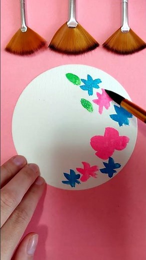 Decorating “Happy Birthday” Text with Watercolor Flowers #art #painting #drawing