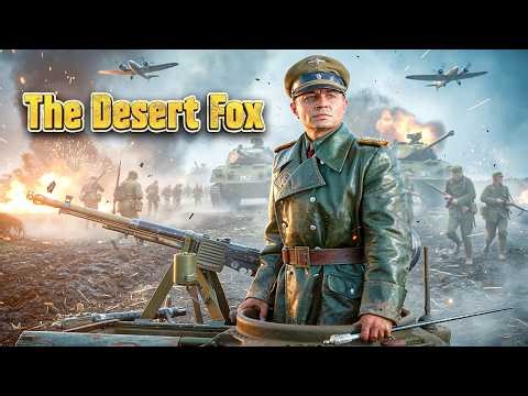 The Desert Fox: The Story of Rommel (1951) 🔥 Full War Action Drama Movie | James Mason, WWII Classic