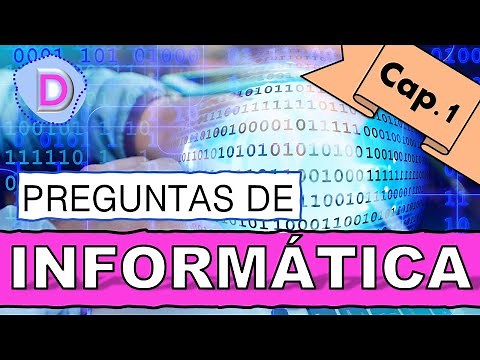 💻 PREGUNTAS de INFORMÁTICA con OPCIONES || Cap. 1 EXAMEN de INFORMÁTICA