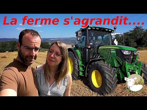 Fin des moissons difficile, de la nouveauté sur la ferme!!! N°135