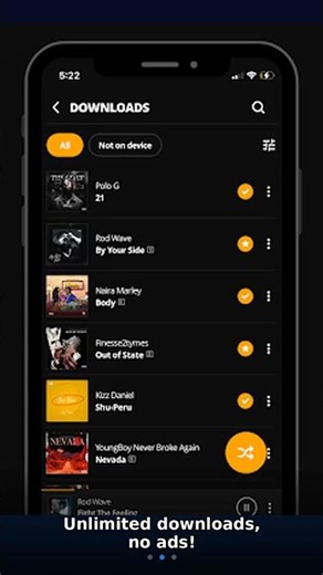 Audio­mack MOD APK — Download Free #Shorts