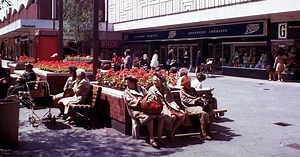 The Riverhead shopping precinct - when perms and miniskirts ruled