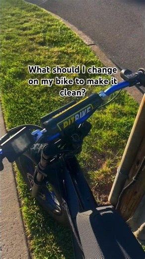 Tryna change the Macfox #blue #ebike #macfox #wheelie #mods #48v #surron
