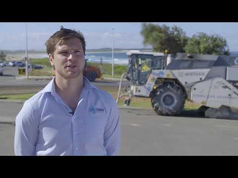 Road stabilisation in an urban environment