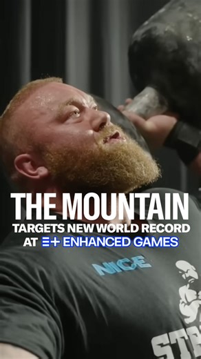 It’s official: The Mountain (@thorbjornsson) is coming to the Enhanced Games to smash his own deadlift world record. 🌍 Witness history in Las Vegas on May 24, 2026. | Hafþór Júlíus Björnsson - The Mountain