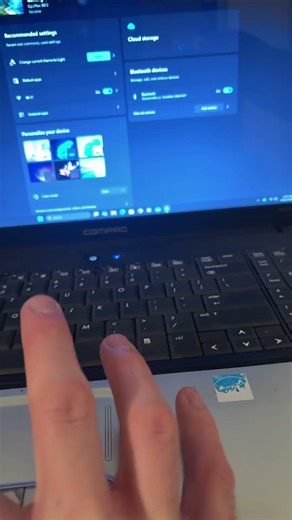 Running Windows 11 26H1 (Canary Channel) on a Compaq Presario CQ61 via Remote Desktop