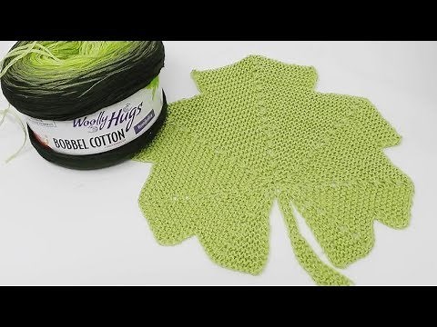 Maple Leaf - Knitting - One Bobbel Spool - Part 1