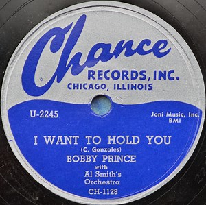 Bobby Prince With Al Smith's Orchestra - I Want To Hold You / Tell Me Why, Why, Why