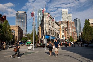 Jersey City Cuts the Ribbon on $7 Million Pedestrian Plaza | Jersey Digs
