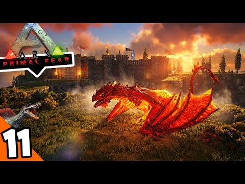 Taming Omega Dragons in ARK Primal Fear | Part 11 #ark
