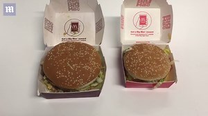 Compare the original Big Mac to the Grand Big Mac