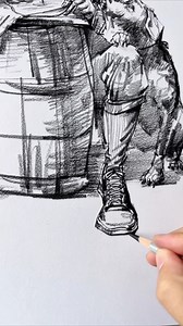 Adelina Blanca on Instagram: "Drawing Pose/Figure with pencil - Speed Drawing"