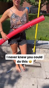 3.1M views · 10K reactions | Smart pool noodle hack!  #hacks #smart #diy #pooltime #tips #easy #summer #lifehacks #tipsandtricks | Randy & Mandy | Facebook