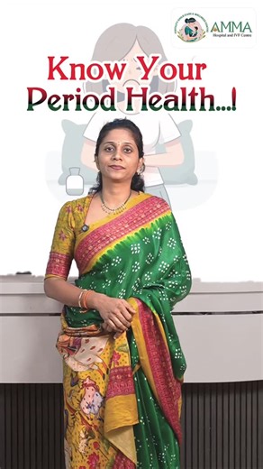 Amma Hospital and ivf centre on Instagram: "🌸 Know Your Period Health — Understand Your Cycle Better A normal menstrual cycle usually comes every 25–35 days and lasts 3–7 days. But if your periods are too early, too late, very painful, heavy, or you miss cycles often, it may be a sign your body needs care — PCOS, thyroid changes, stress, anemia, or hormone imbalance could be the reason. At Amma Hospital & IVF Centre, we help you track, understand, and treat menstrual problems — so your health s