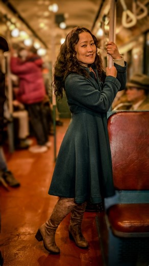 Tony Northrup on Instagram: "Every year NYC runs the Nostalgia train, a real running subway train with vintage cars and ads. Here it is with my Hasselblad CFV&100C/907X and Flashpoint Flashback Lux Master Retro #nyc #hasselblad #subway"