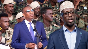 191K views · 9.6K reactions | Xamsa oo u jawaabay Sheekh Shariif ayaa yiri "Ciidanka hal Guuto oo dagaalami karto ma lahan qofka dhahaya waxaan rabnaa Ciidanka in ay tusaan ficilkooda" | Somali Cable TV | Facebook