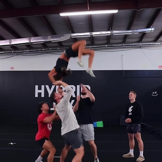 as bonde once said delaney’s built different #delaneyporazinski #danielbuyeske #bondejohnson #lenyterry #cheer